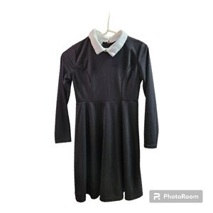 BesserBay Girl's Collar Flare Dress